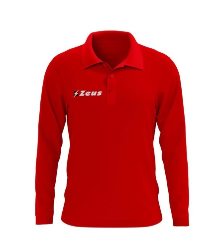 Детска Блуза ZEUS Polo Basic ML Rosso