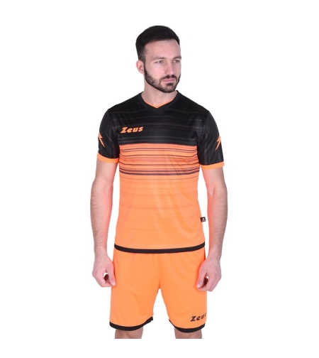 Футболен Екип ZEUS Kit Elios Arancio fluo/Nero