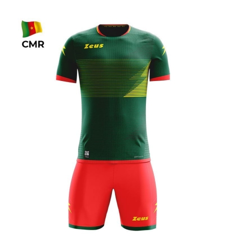 Детски Спортен Екип ZEUS Kit Mundial CMR Verde/Rosso