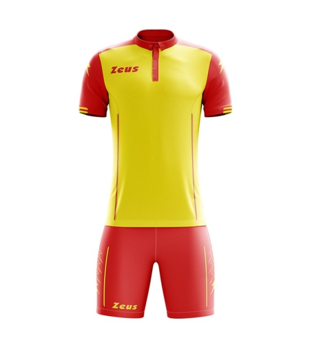 Детски Футболен Екип ZEUS Kit Aquarius Giallo/Rosso