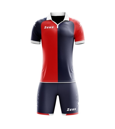 Детски Футболен Екип ZEUS Kit Gryfon Blu/Rosso