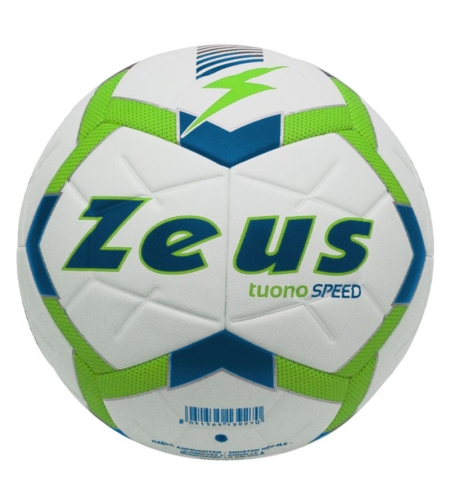 Футболна Топка ZEUS Pallone Speed Bianco/Verde Fluo