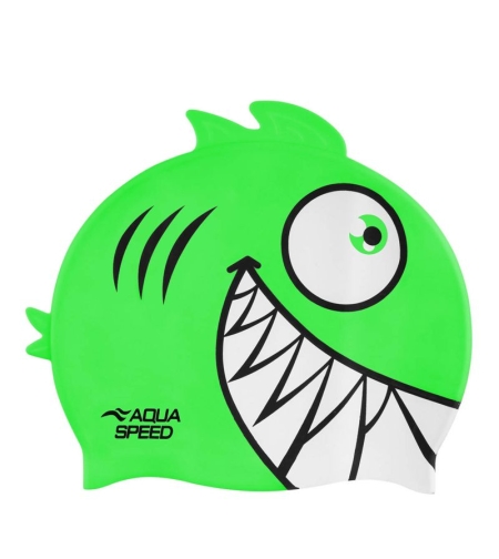Шапка За Плуване AQUA SPEED Swim Cap Zoo Pirana 11