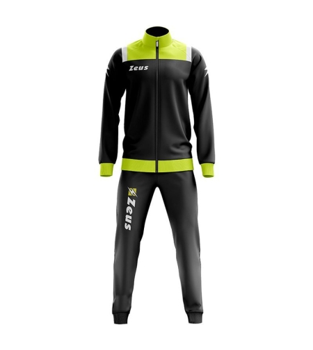 Дамски Анцуг ZEUS Tuta Relax Vesuvio Nero/Giallo Fluo