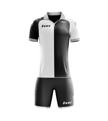 Детски Футболен Екип ZEUS Kit Gryfon Bianco/Nero