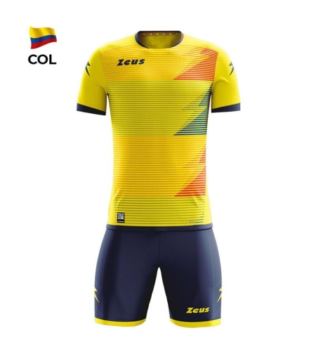 Детски Спортен Екип ZEUS Kit Mundial COL Giallo/Rosso