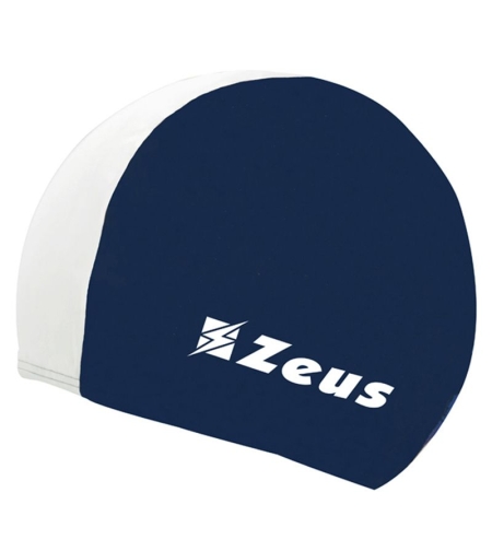 Шапка За Плуване ZEUS Cuffia Nuoto Eko Blu/Bianco