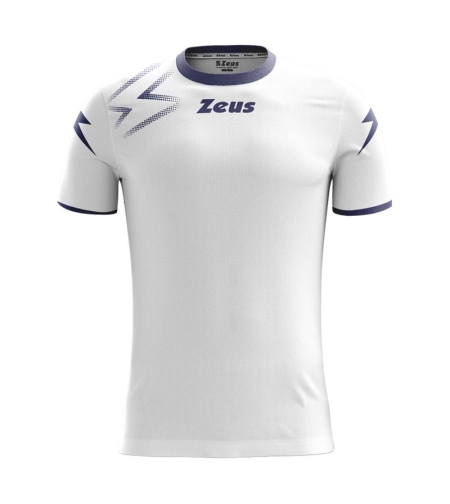 Детска Тениска ZEUS Shirt Mida Bianco/Blu