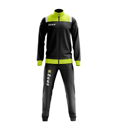 Детски Анцуг ZEUS Tuta Vesuvio Winter Nero/Giallo Fluo