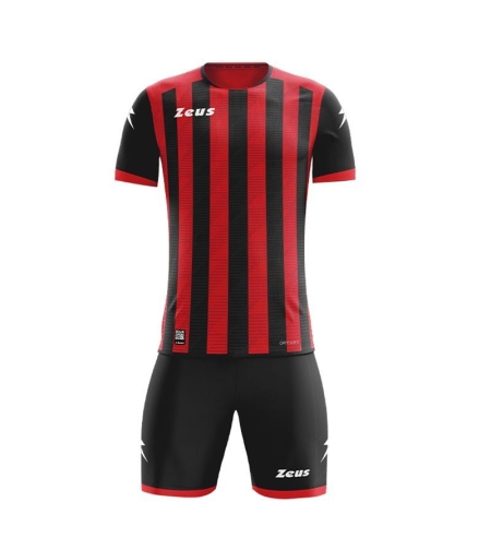Детски Футболен Екип ZEUS Kit Icon Milan Nero/Rosso