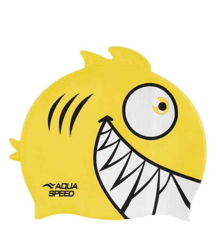 Шапка За Плуване AQUA SPEED Swim Cap Zoo Pirana 18