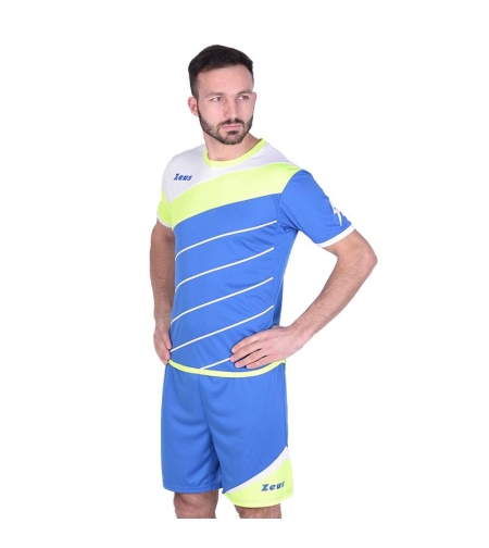 Спортен Екип ZEUS Kit Lybra Uomo Electric Royal/Giallo Fluo