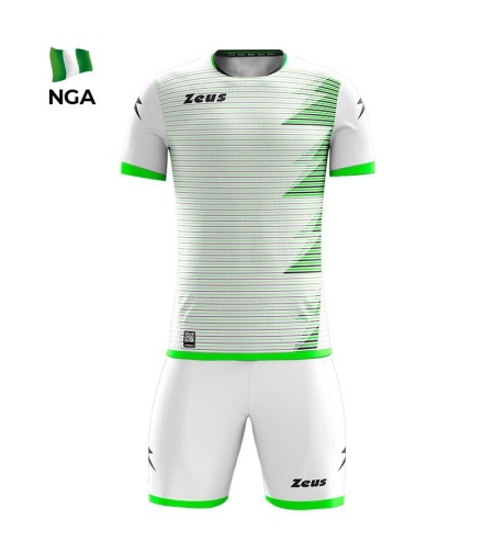 Детски Спортен Екип ZEUS Kit Mundial NGA Bianco/Verde