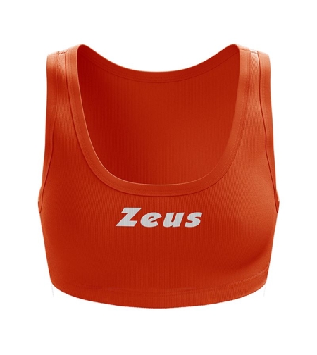 Дамско Бюстие ZEUS Canotta Beach Pro Donna Arancio Fluo