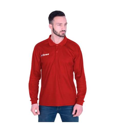 Мъжка Блуза ZEUS Polo Basic ML Rosso