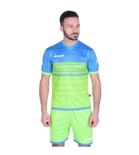 Футболен Екип ZEUS Kit Elios Light Royal/Verde fluo