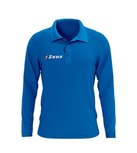 Детска Блуза ZEUS Polo Basic ML Royal