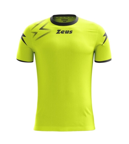 Детска Тениска ZEUS Shirt Mida Giallo Fluo/Nero