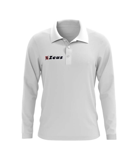 Детска Блуза ZEUS Polo Basic ML Bianco
