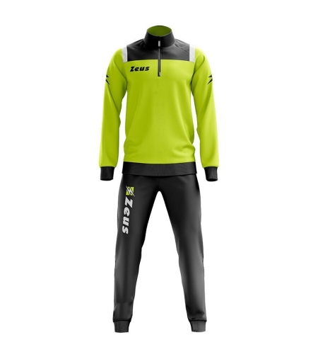Дамски Анцуг ZEUS Tuta Training Vesuvio Nero/Giallo Fluo