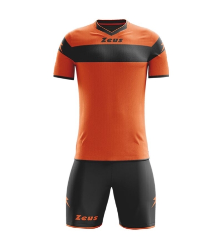 Детски Футболен Екип ZEUS Kit Apollo Arancio/Nero