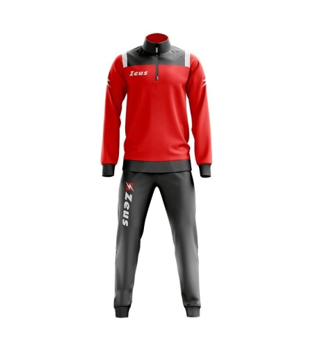 Дамски Анцуг ZEUS Tuta Training Vesuvio Rosso/Dark Grey