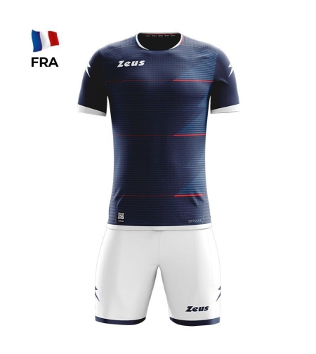 Детски Спортен Екип ZEUS Kit Mundial FRA Blu/Bianco