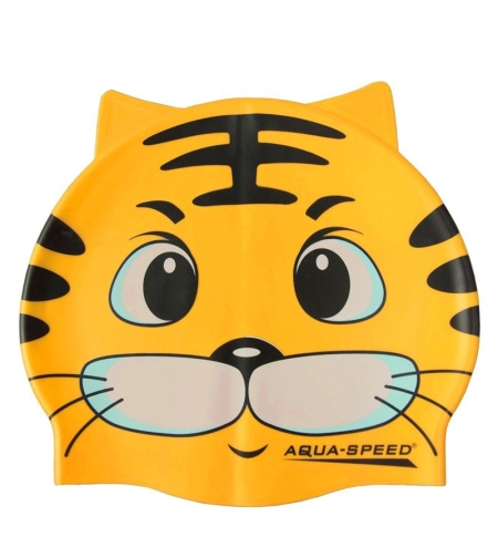Шапка За Плуване AQUA SPEED Swim Cap Zoo Cat