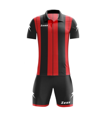 Детски Екип ZEUS Kit Pitagora MC Nero/Rosso