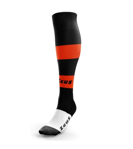 Калци ZEUS Calza Parma Nero/Arancio fluo