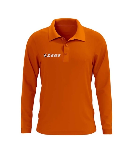 Детска Блуза ZEUS Polo Basic ML Arancio