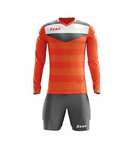 Вратарски Екип ZEUS Kit GK Argo/Slim Fit Arancio fluo/Grigio