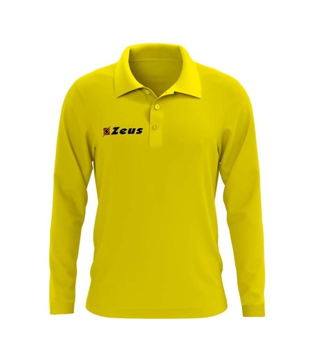 Детска Блуза ZEUS Polo Basic ML Giallo
