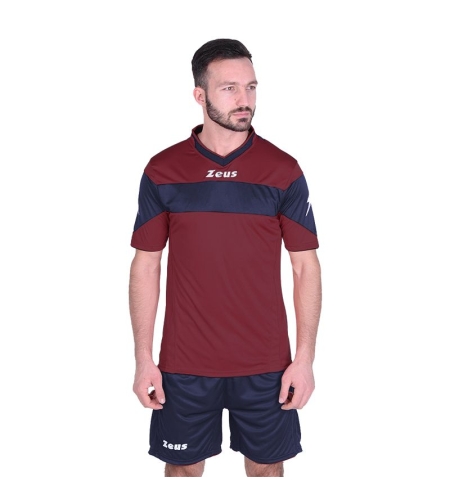 Футболен Екип ZEUS Kit Apollo Granata/Blu
