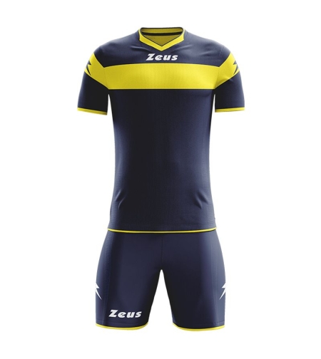 Детски Футболен Екип ZEUS Kit Apollo Blu/Giallo