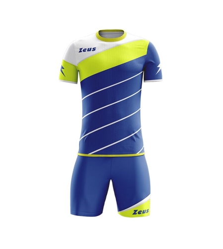 Детски Спортен Екип ZEUS Kit Lybra Uomo Electric Royal/Giallo Fluo