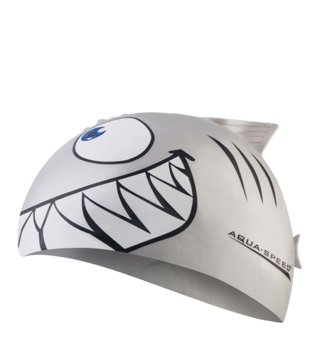 Шапка За Плуване AQUA SPEED Swim Cap Shark 26