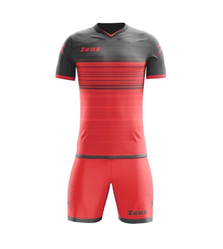 Футболен Екип ZEUS Kit Elios Solar Red/Grigio Scuro
