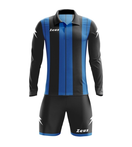 Детски Футболен Екип ZEUS Kit Pitagora Nero/Royal