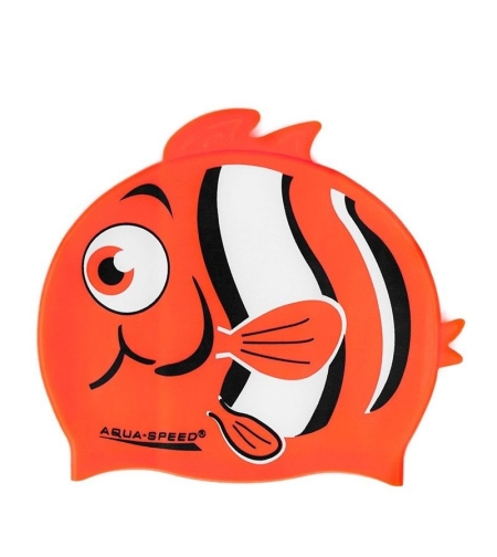 Шапка За Плуване AQUA SPEED Swim Cap Zoo Nemo 75