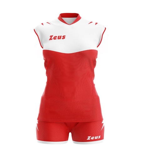 Волейболен Екип ZEUS Kit Volley Sara Slim Fit Rosso/Bianco