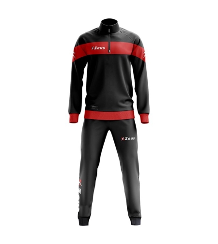 Детски Анцуг ZEUS Tuta Marte Nero/Rosso