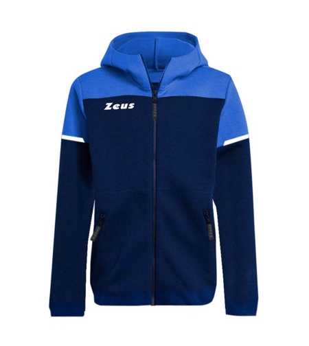 Детски Суичър ZEUS Felpa Tech Bikolor Blu/Royal