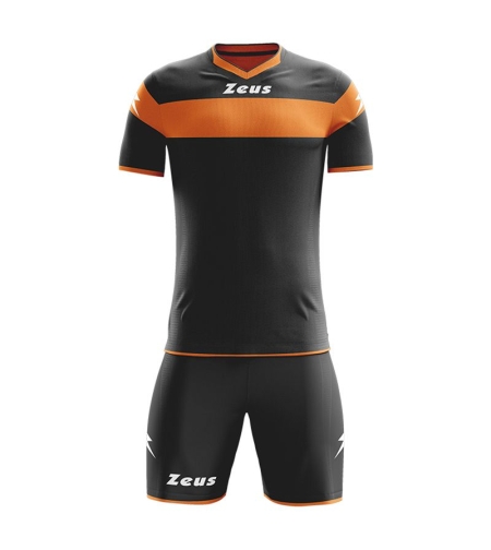 Детски Футболен Екип ZEUS Kit Apollo Nero/Arancio