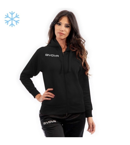 Дамски Суичър GIVOVA Felpa King Fullzip 0010