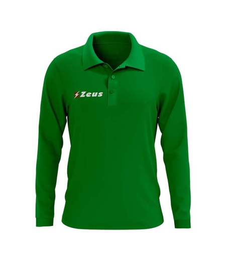 Детска Блуза ZEUS Polo Basic ML Verde