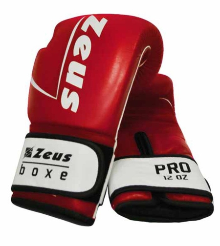 Боксови Ръкавици ZEUS Guantoni Pro Rosso
