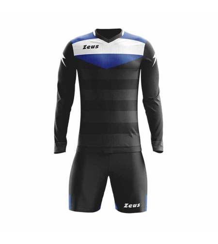 Детски Вратарски Екип ZEUS Kit GK Argo/Slim Fit Nero/Royal