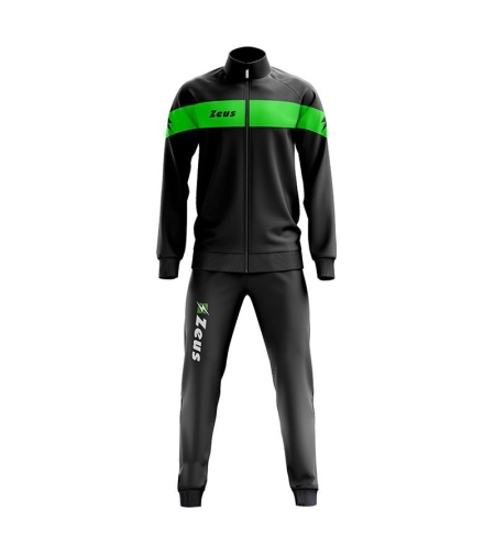 Детски Анцуг ZEUS Tuta Apollo Nero/Verde Fluo