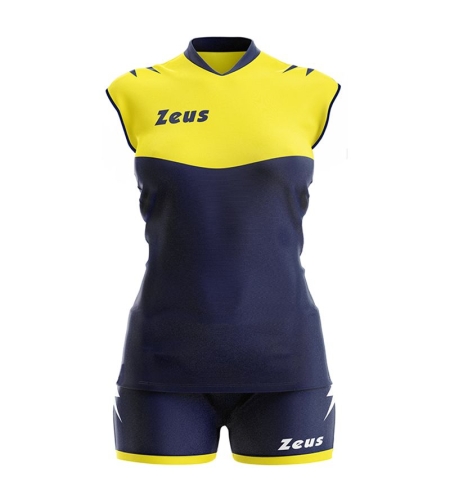 Волейболен Екип ZEUS Kit Volley Sara Slim Fit Blu/Giallo